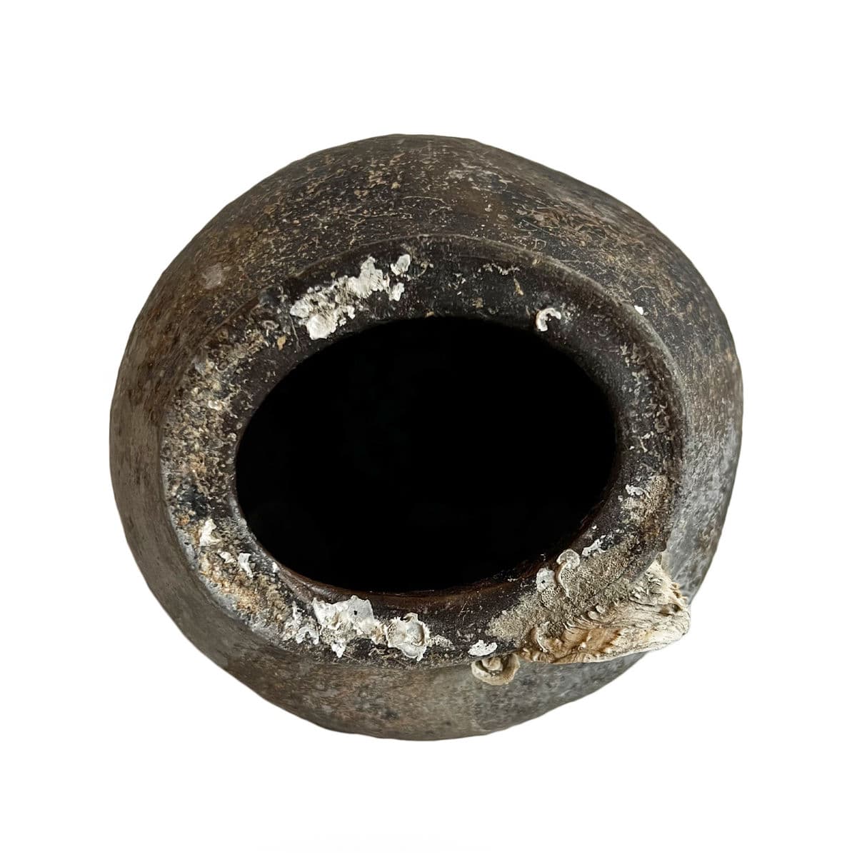 Antique Javanese Earthware Ocean Pot - Thumbnail 5