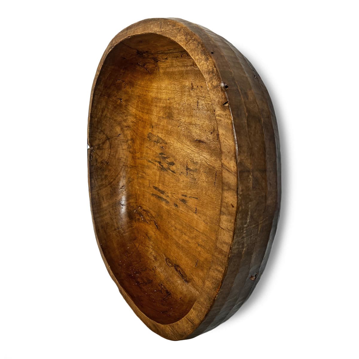 Vintage Large Wood Baga Bowl - Thumbnail 5
