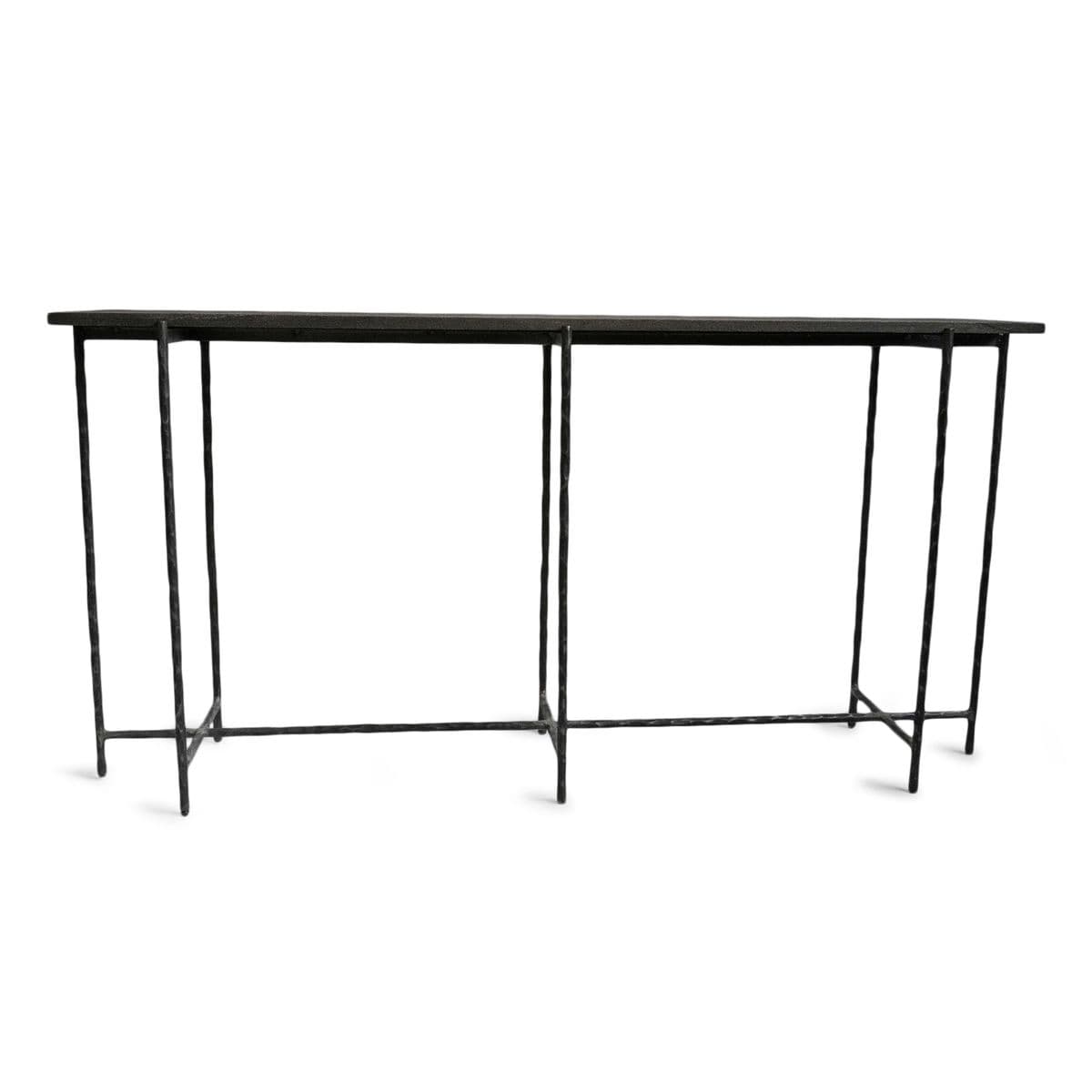 Grey Smoke Slate Thin Long Console Table 60 - Thumbnail 5