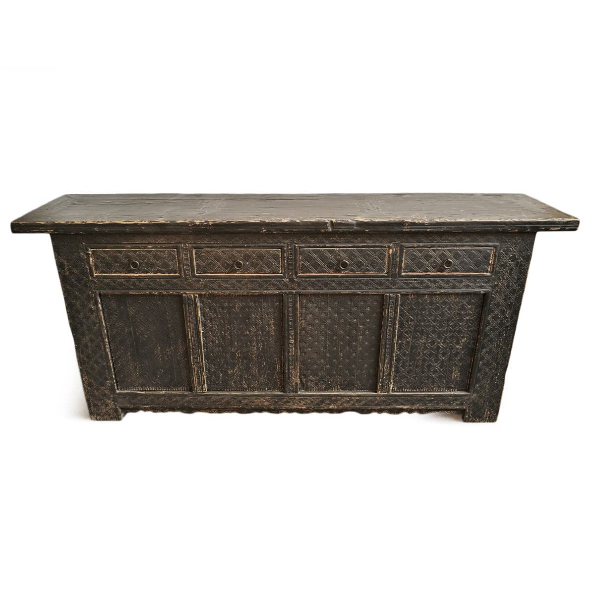 Black Carved Jilang Sideboard - Thumbnail 5