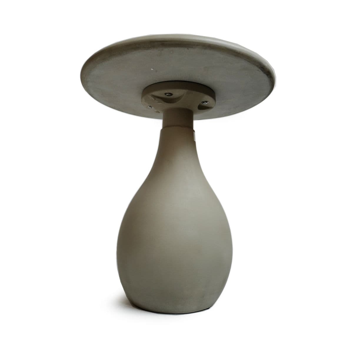 Outdoor Cement Mix Drop Side Table - Thumbnail 5