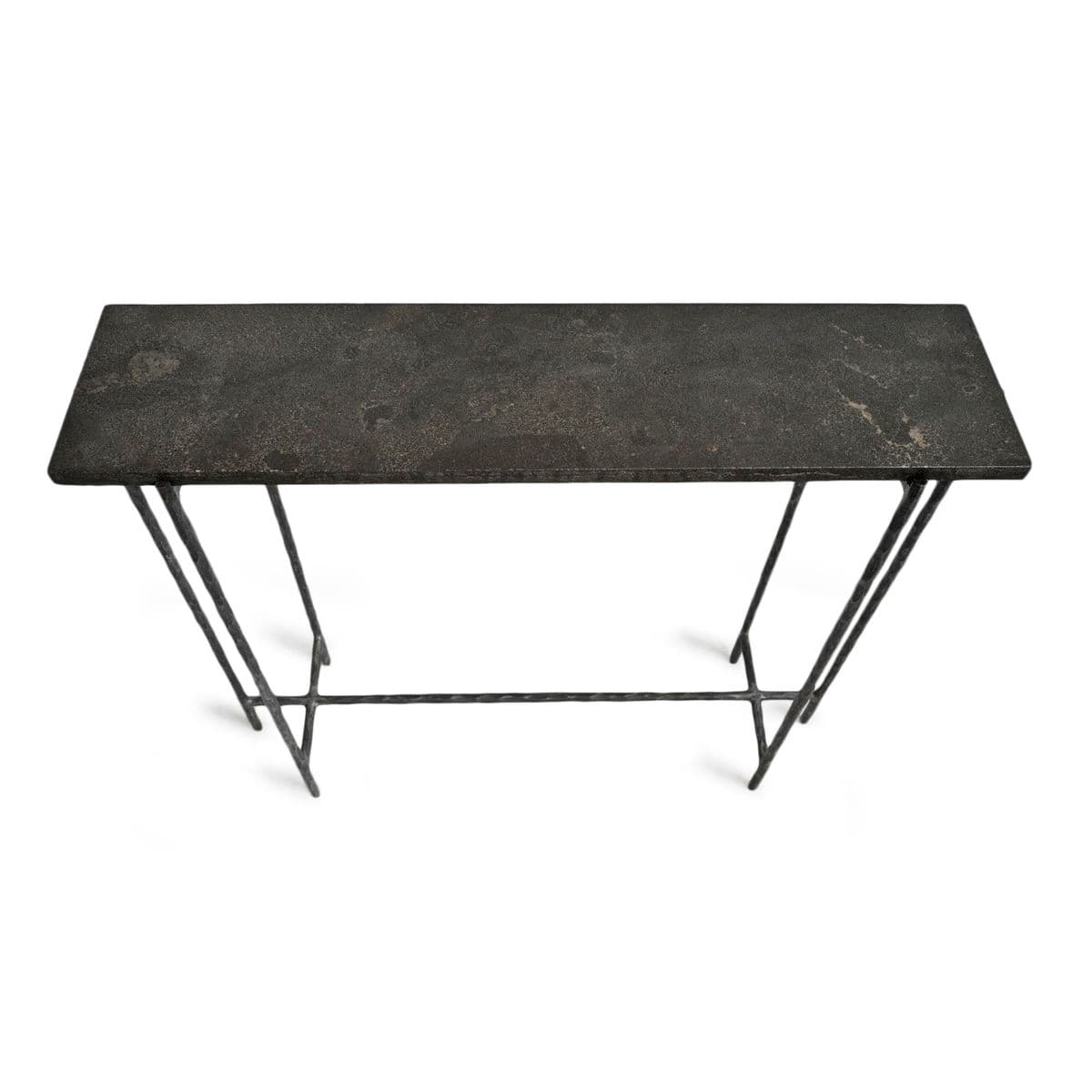 Grey Smoke Slate Thin Console Table 35 - Thumbnail 5
