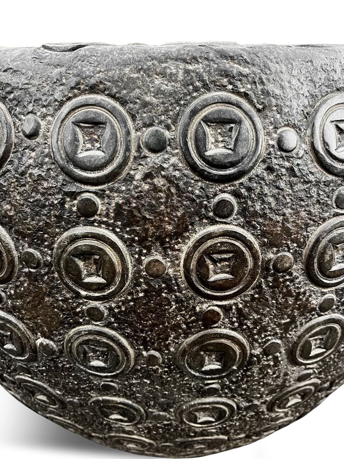 Vintage Mongolian Stone Money Pot - Thumbnail 5