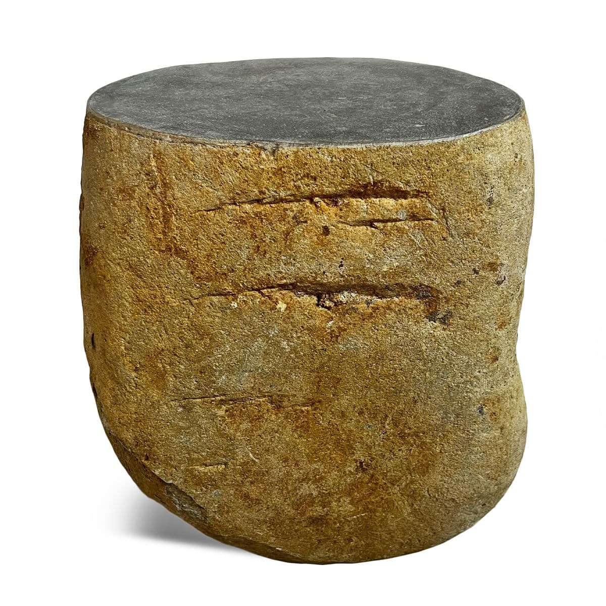 Stone Boulder Side Table Stool - Thumbnail 5