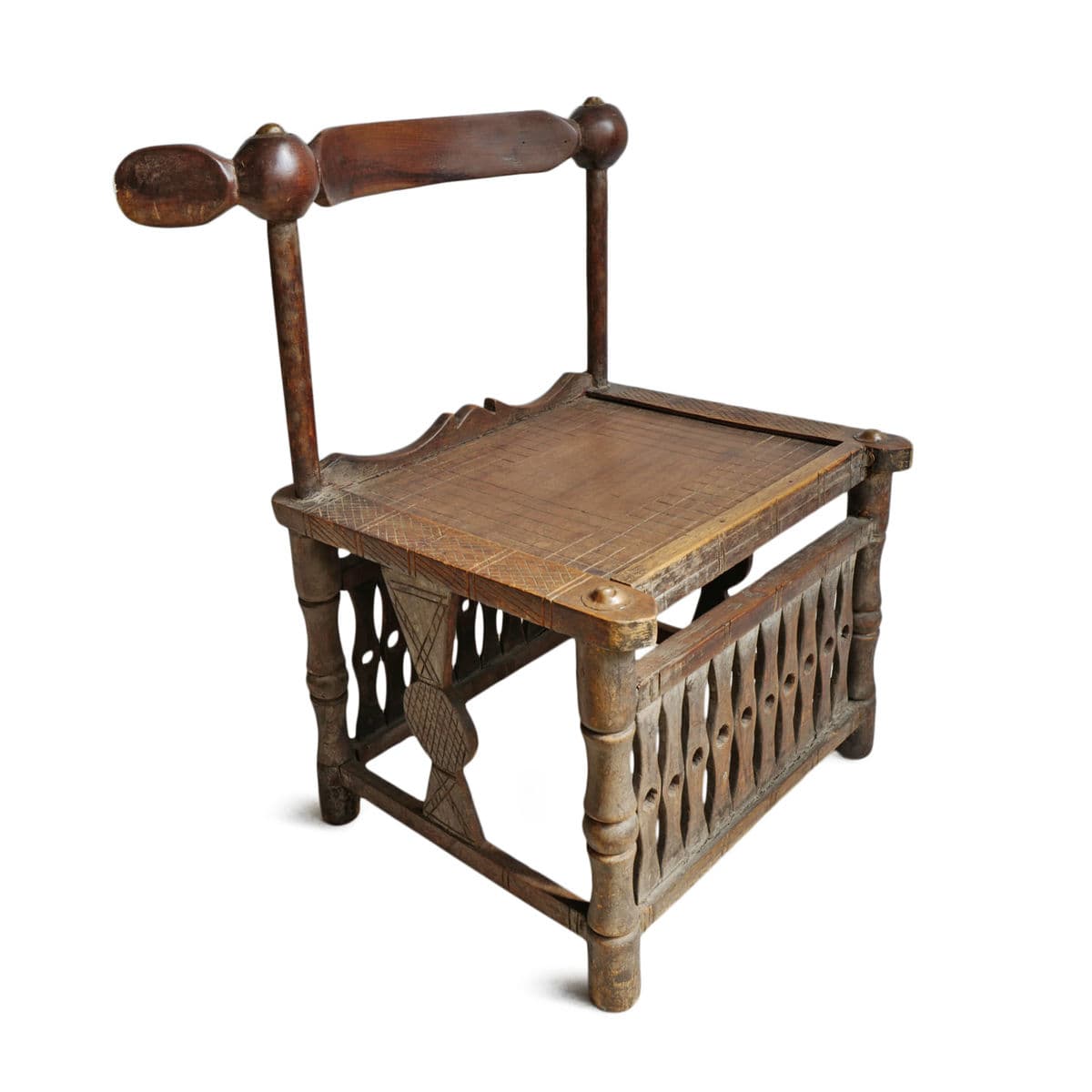 Antique Baule Chief Chair - Thumbnail 5