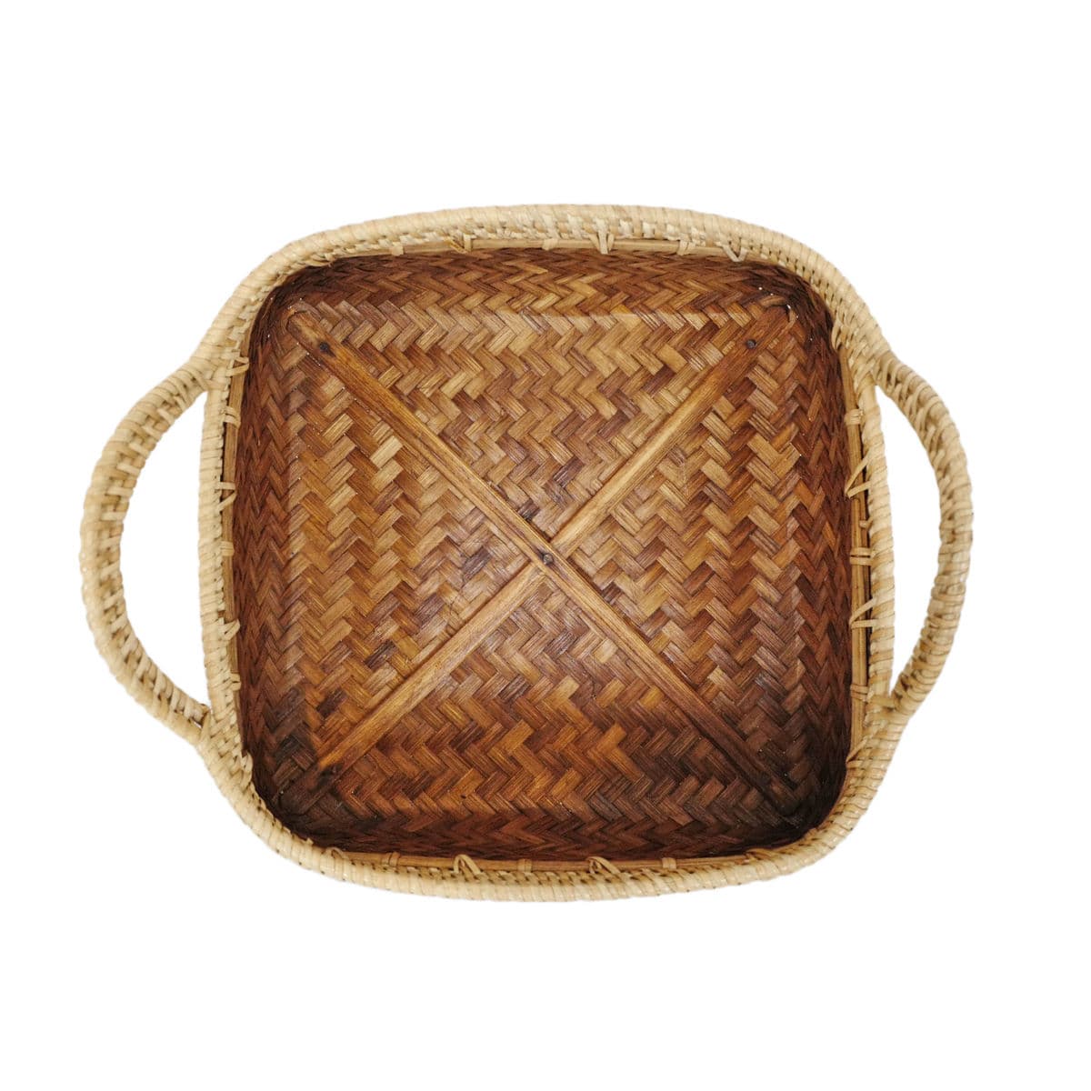 Bamboo & Cowry Basket Medium - Thumbnail 5