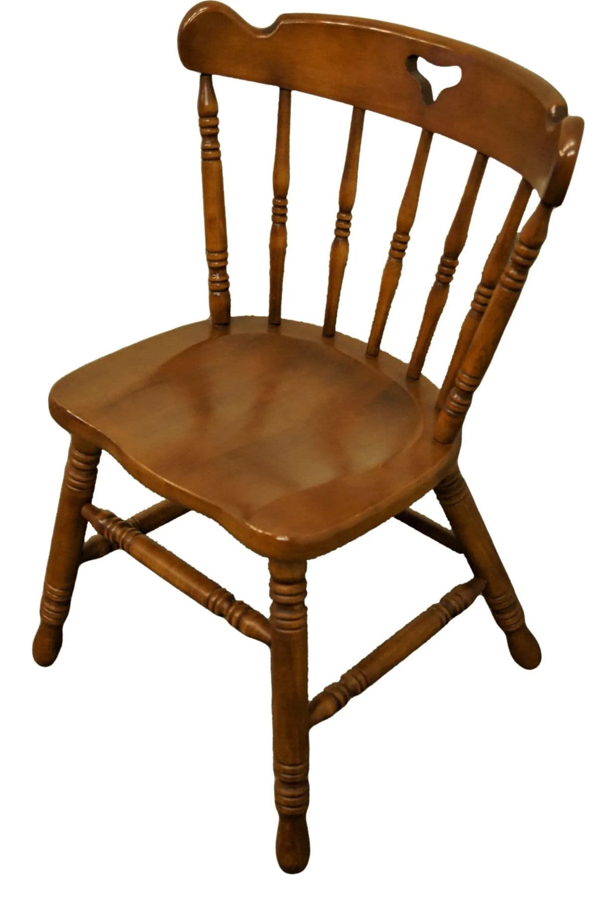 Swiss-American Tell City Pub Chairs in Hard Rock Maple - Set of 6 - Two Sets Available - Thumbnail 5