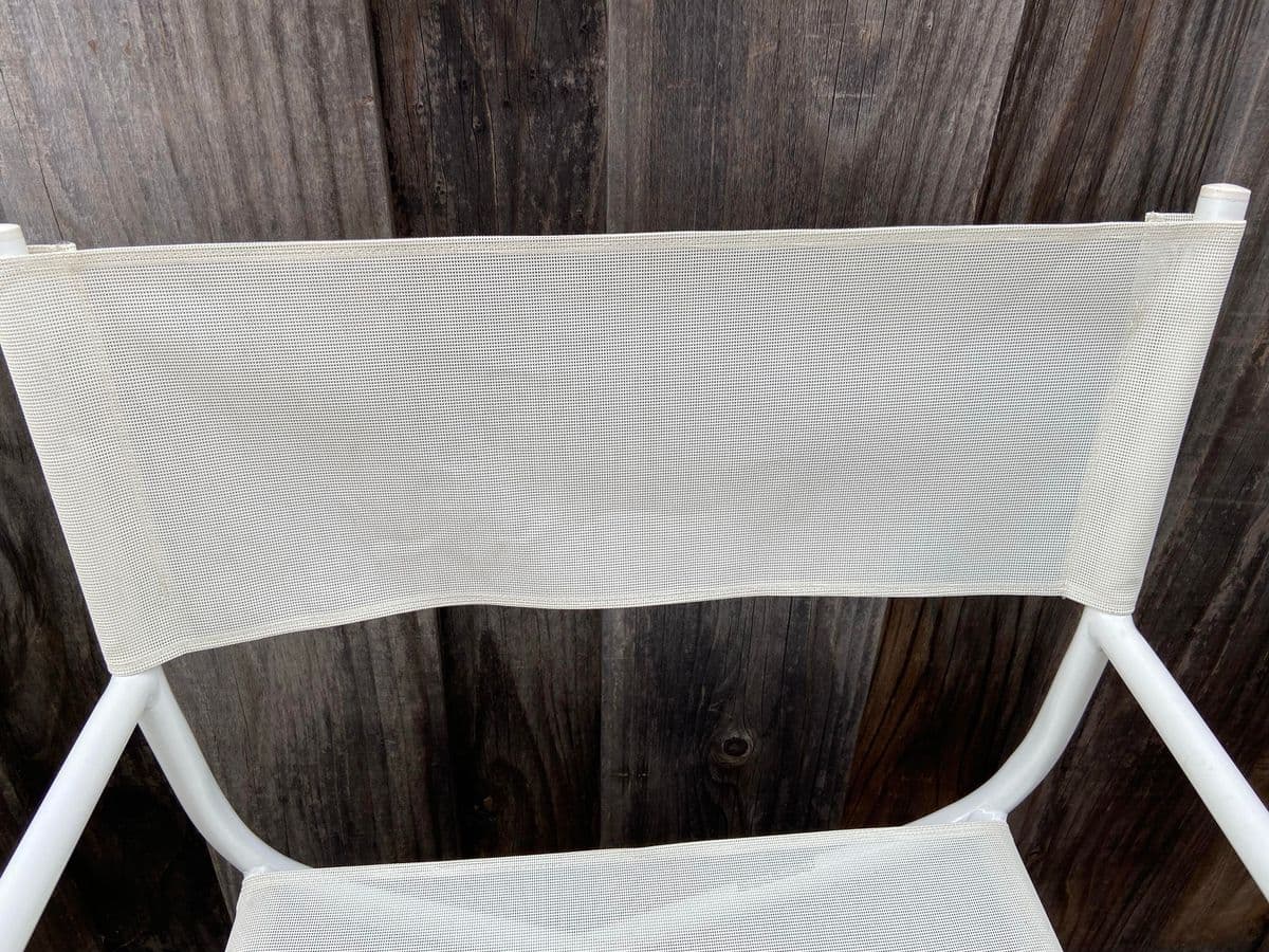 1990s Vintage Brown Jordan Folding Chairs a Pair - Thumbnail 4