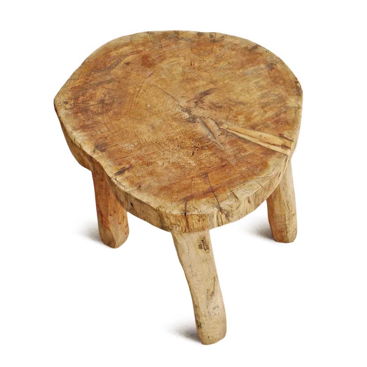 Rustic Naga Four Leg Wood Table - Thumbnail 5