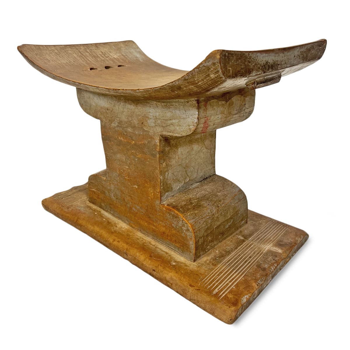 Original Vintage Asante Stool - Thumbnail 5