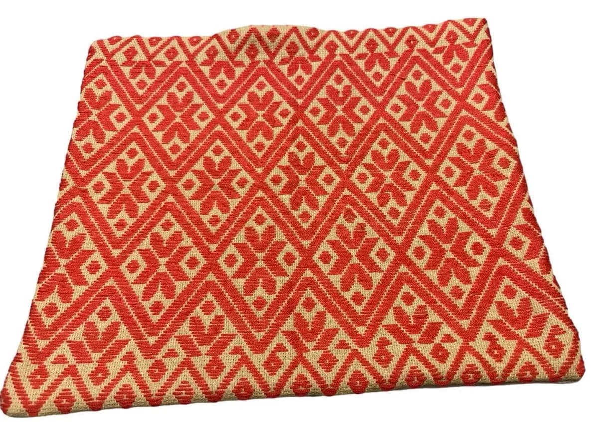 Hand Embroidered Indigenous Craft Pillow Cover From Guerrero, Mexico - Thumbnail 5