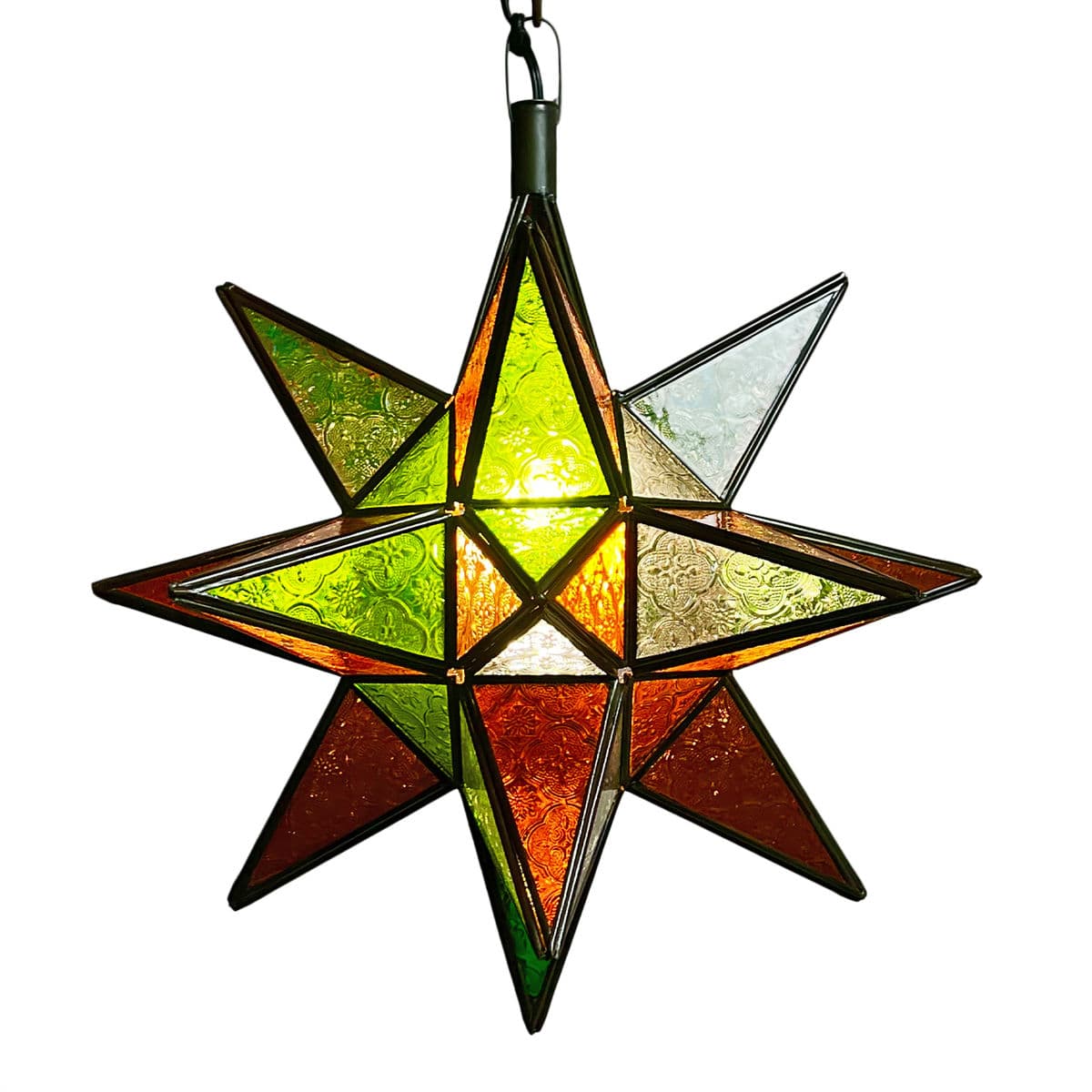 Multicolor Moravian Star Light Medium - Thumbnail 5