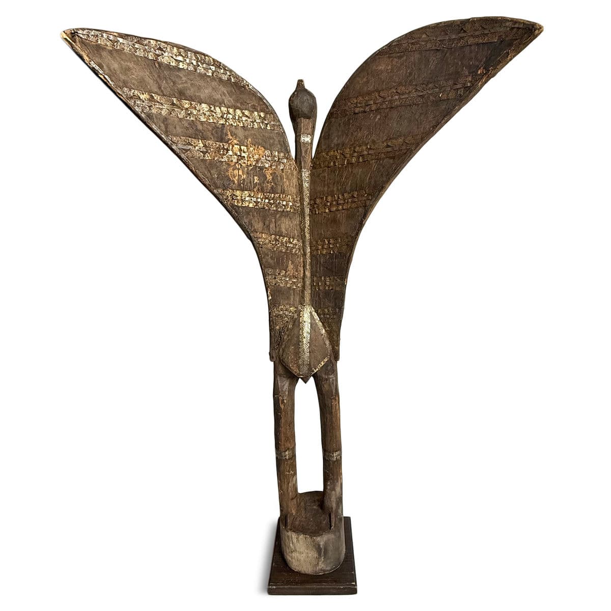 Vintage Senufo Hornbill Bird Figure - Thumbnail 5