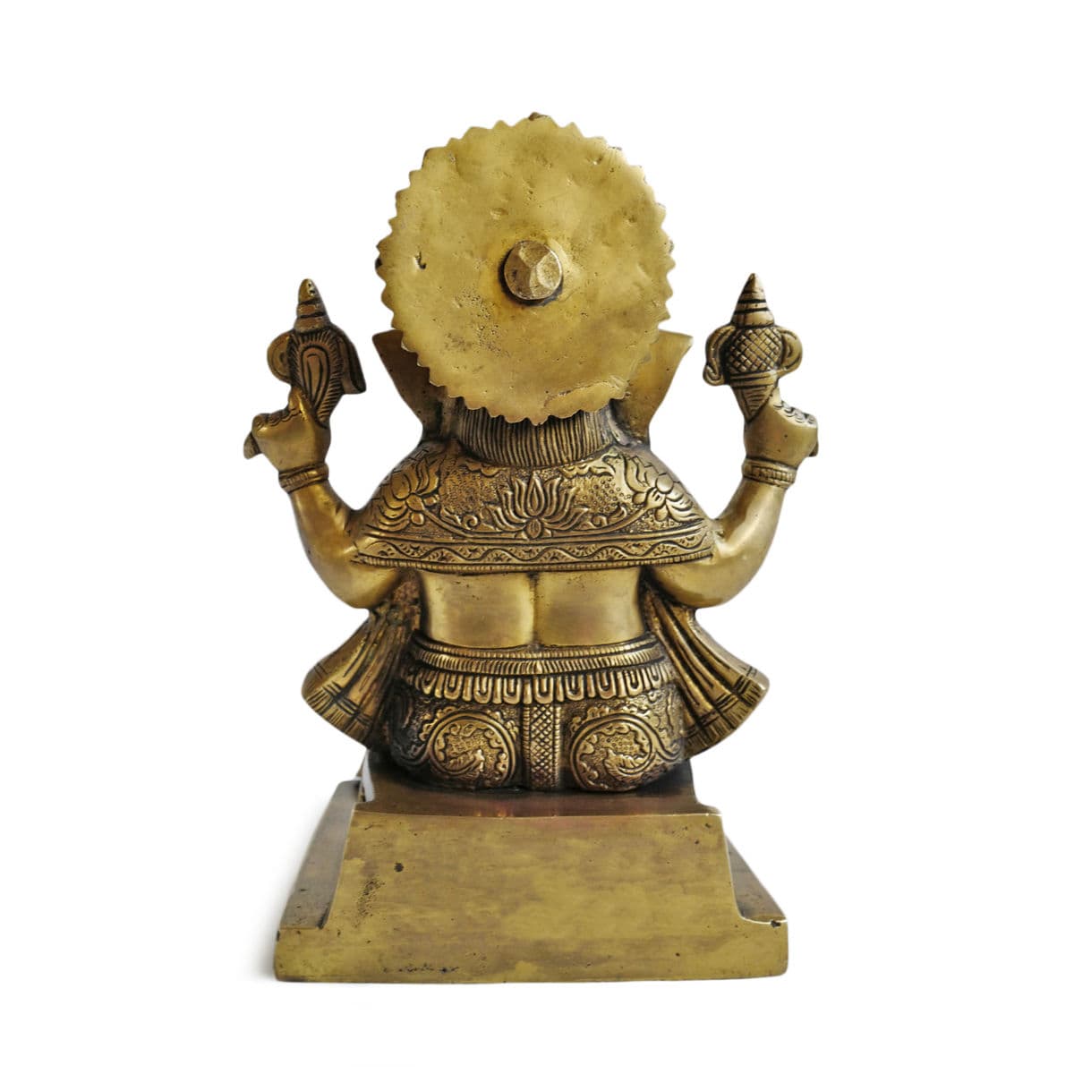 Vintage Brass Ganesha - Thumbnail 5