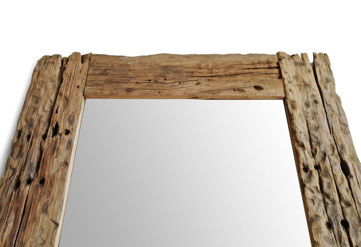Rustic Railroad Wood Mirror - Thumbnail 5