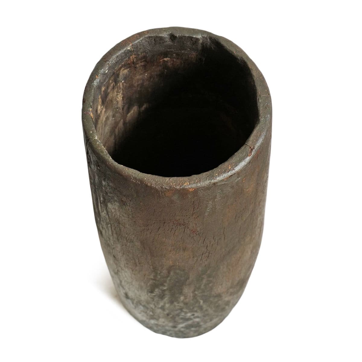 Old Naga Tall Wood Pot - Thumbnail 5