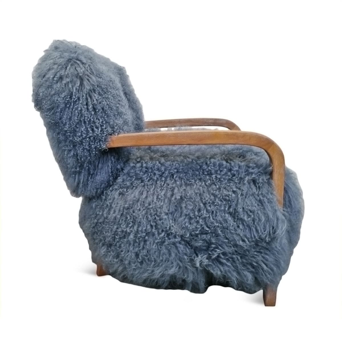 Ocean Kia Fur Accent Chair - Thumbnail 5