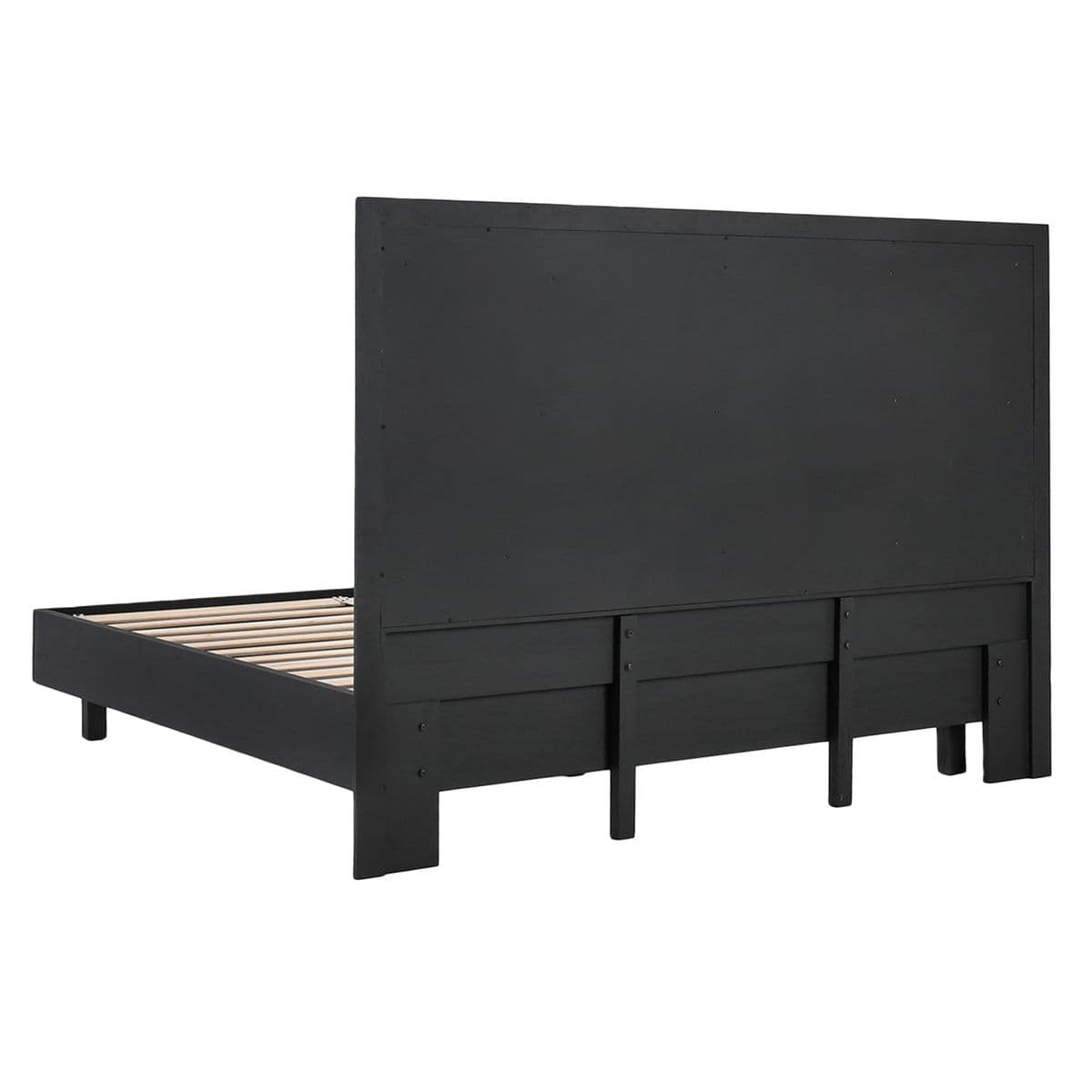 Black & Tweed Queen Bed Frame - Thumbnail 5