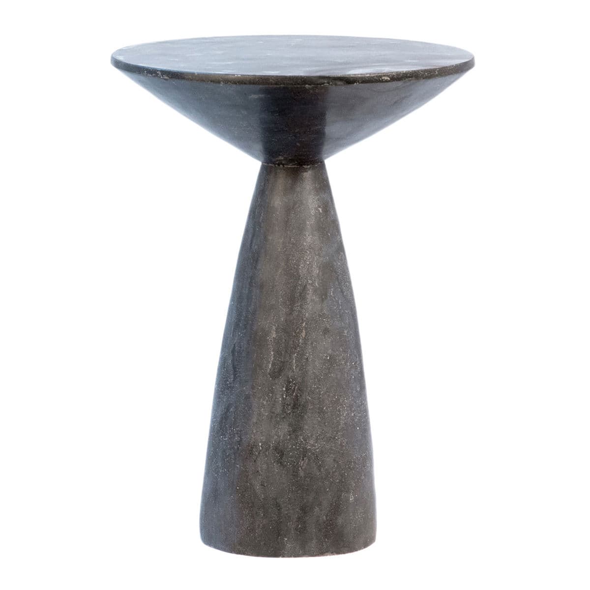 Charcoal Bluestone Cone Side Table Large - Thumbnail 5
