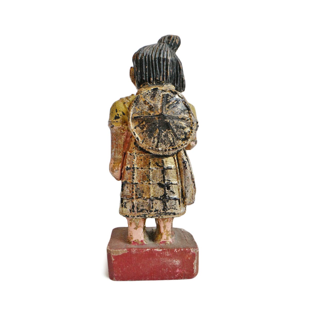 Burmese Nat Female Wood Figure - Thumbnail 5