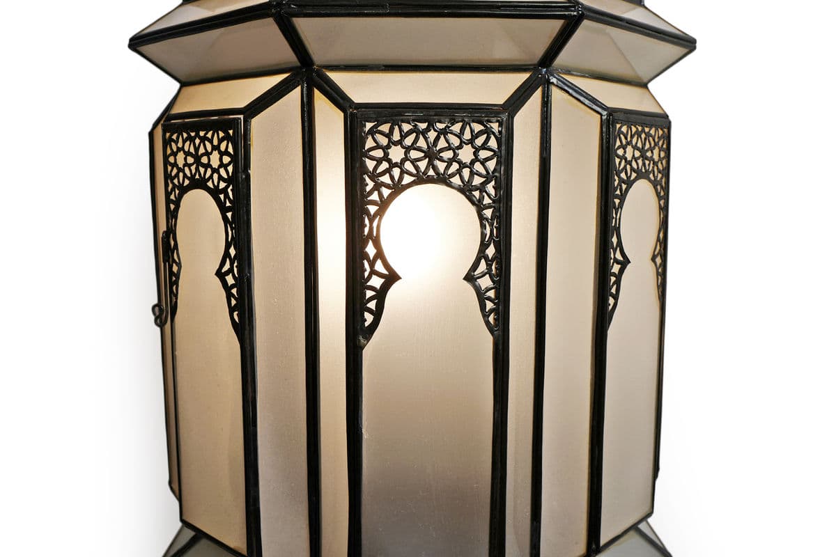 Moorish White Frosted Pendant Light - Thumbnail 5