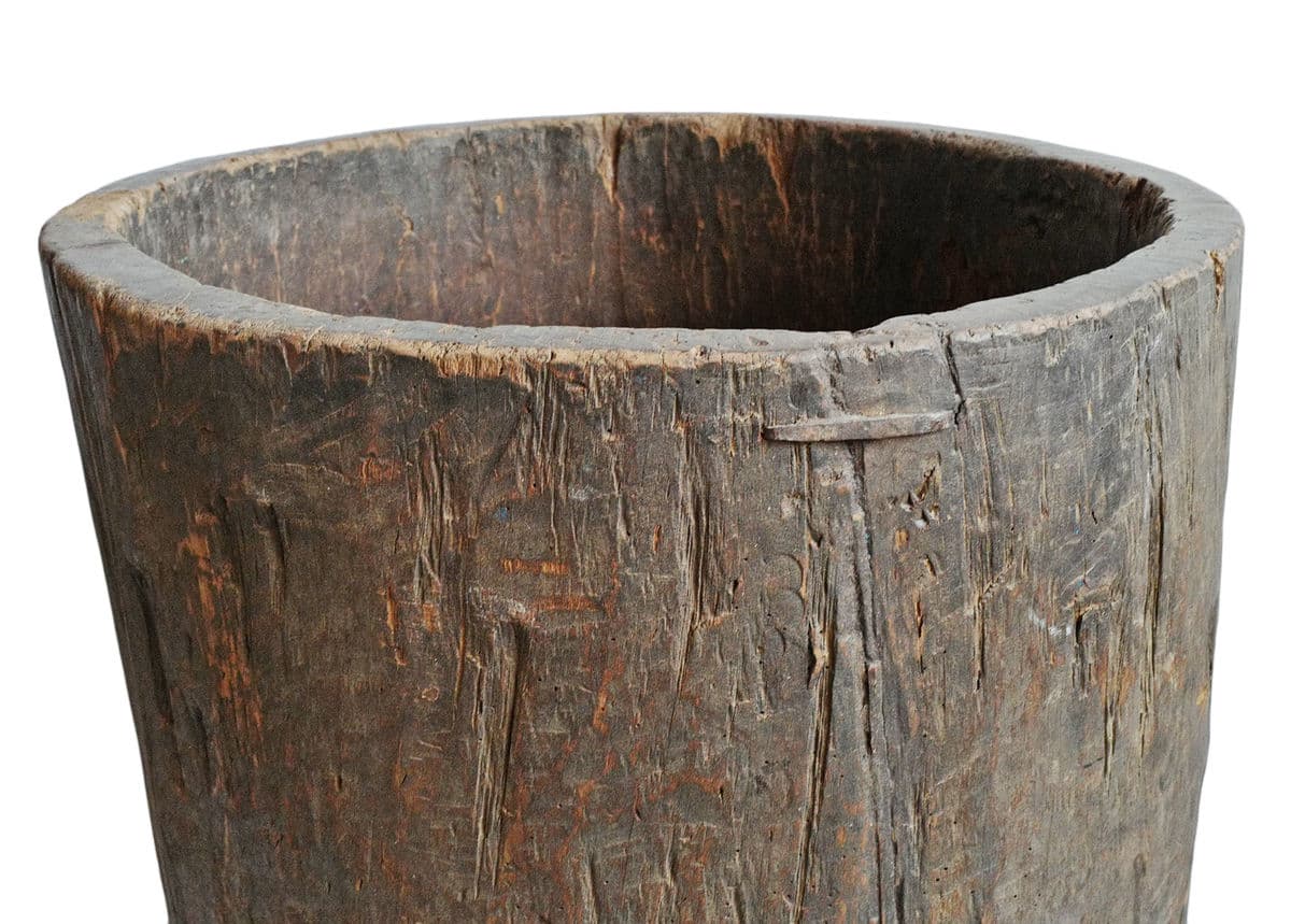 Giant Old Naga Wood Trunk Container Pot - Thumbnail 5