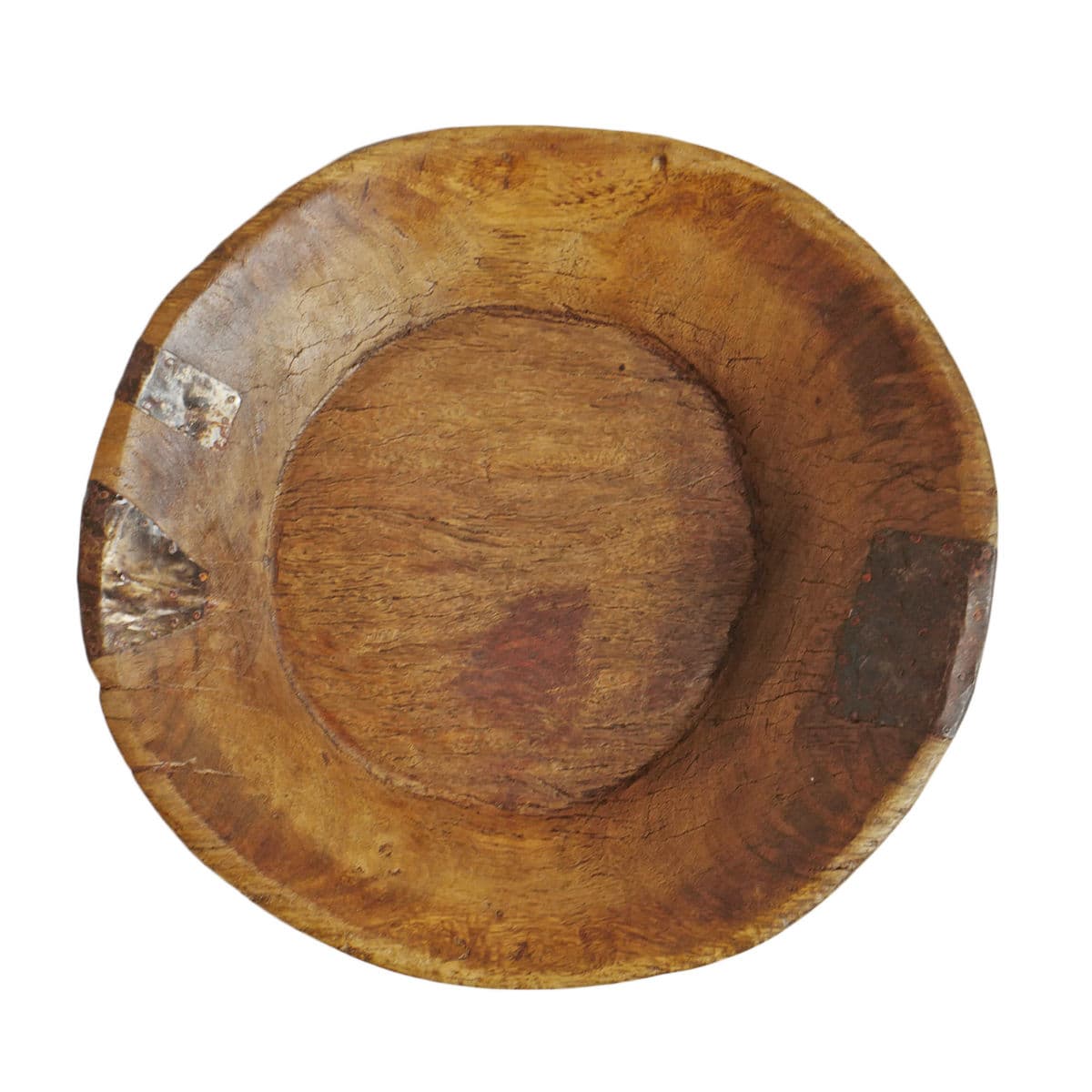 Vintage Teak India Wood Bowl - Thumbnail 5