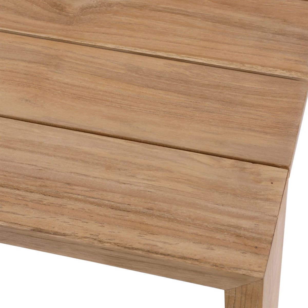 Simple Outdoor Teak Coffee Table - Thumbnail 5