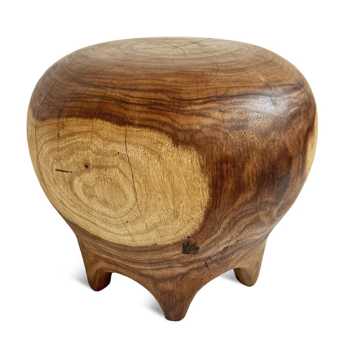 Two Tone Bulb Drop Stool Table - Thumbnail 5