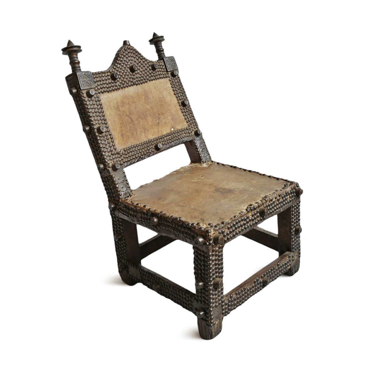 Antique Ashanti Asipim Chair - Thumbnail 5