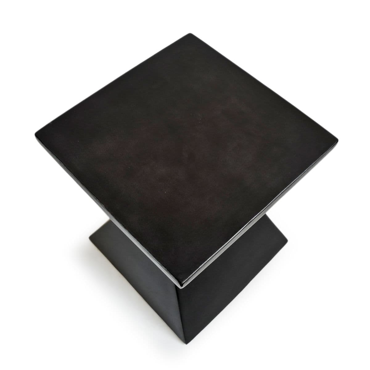 Modern Black Outdoor Side Table - Thumbnail 5
