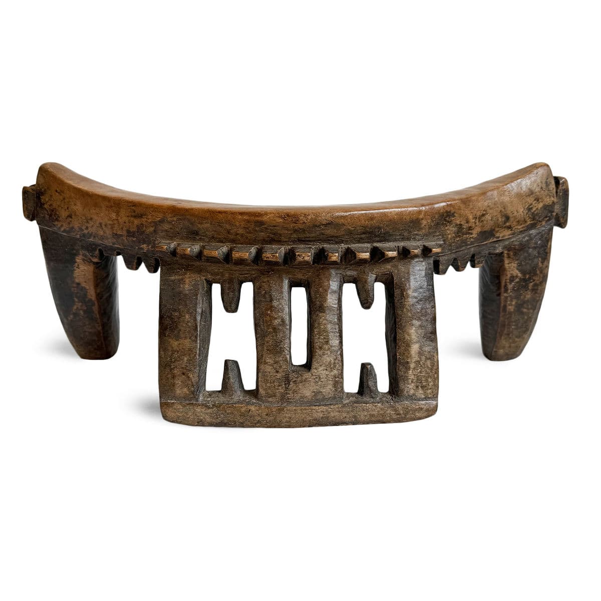 Old Dinka Sudan Headrest - Thumbnail 5