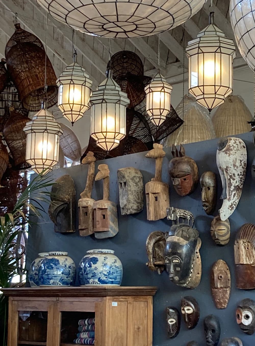 Frosted Glass Prism Lantern Small - Thumbnail 5