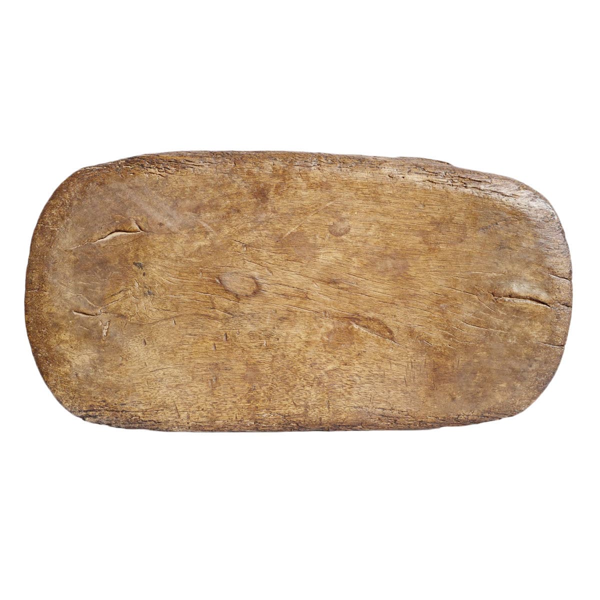 Vintage Lobi Wood Stool - Thumbnail 5