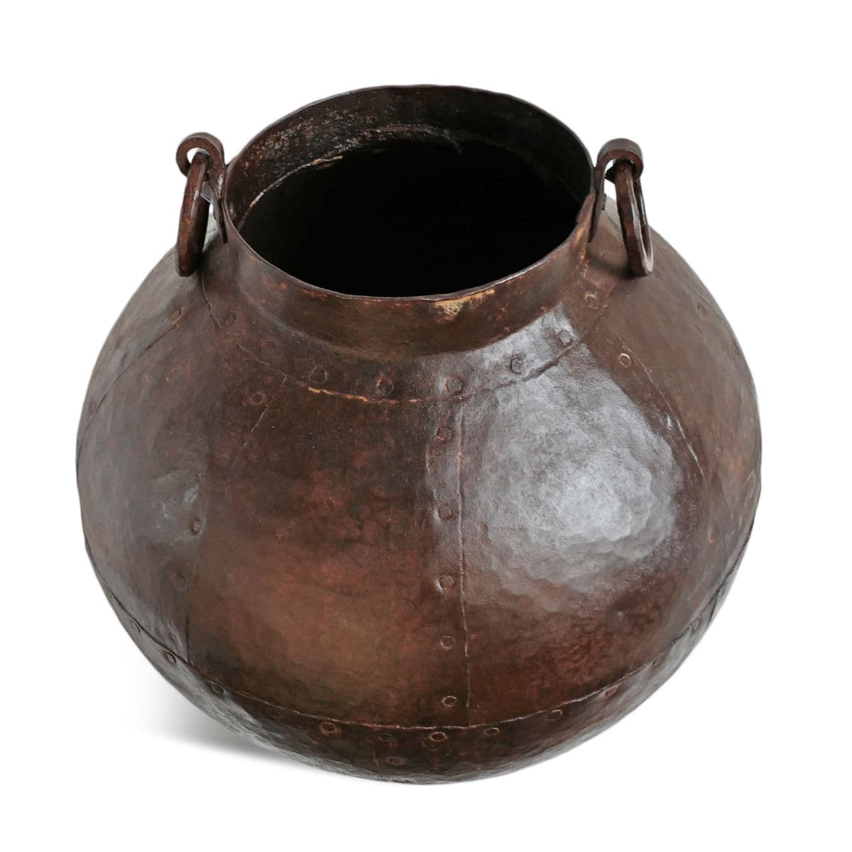 Vintage Solid Iron Pot - Thumbnail 5