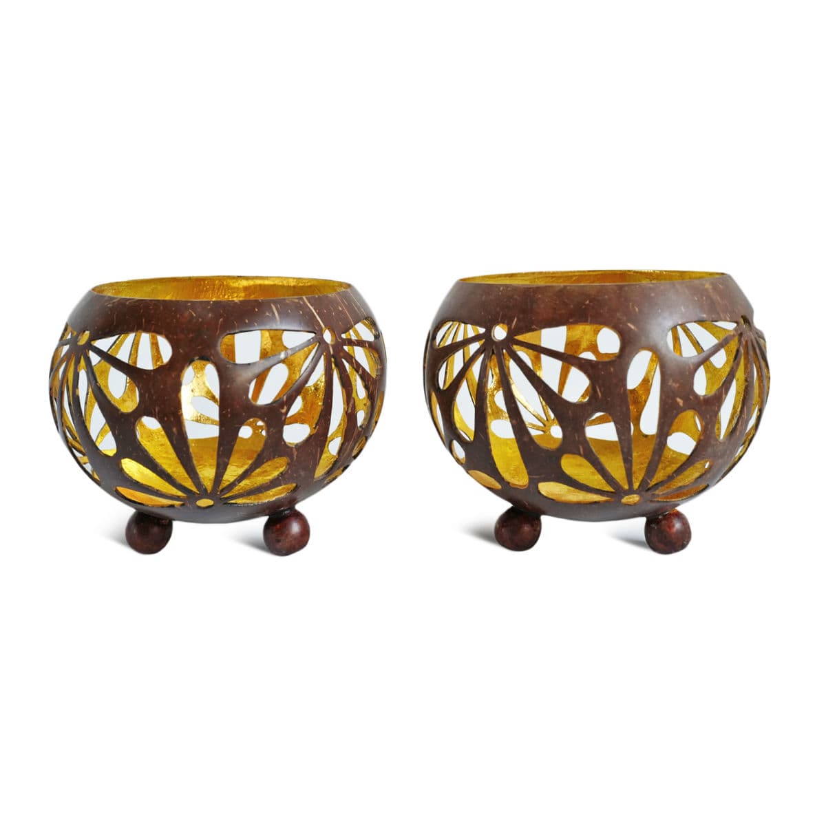 Coconut Flower Candle Bowl - Thumbnail 5