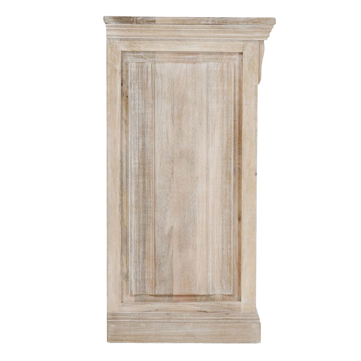 White Wash Large Wood Dresser - Thumbnail 5