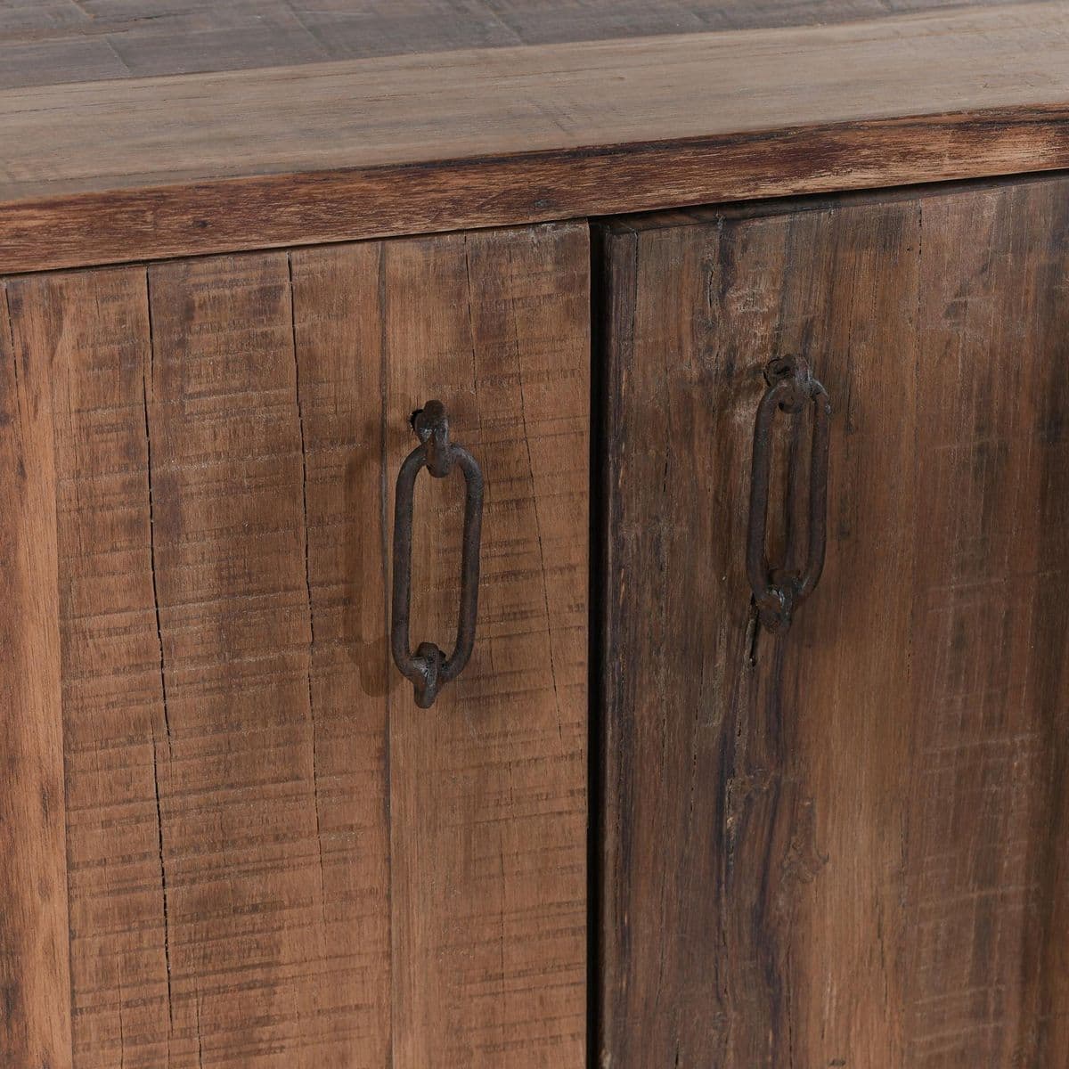 Salvaged Simple Wood Sideboard - Thumbnail 5