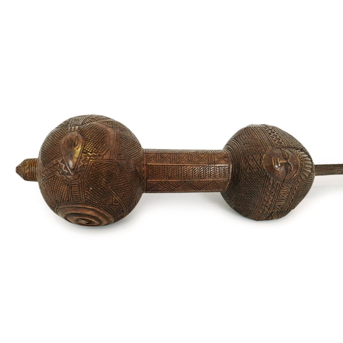 Rare Special Baule Wood Blade Handle - Thumbnail 5