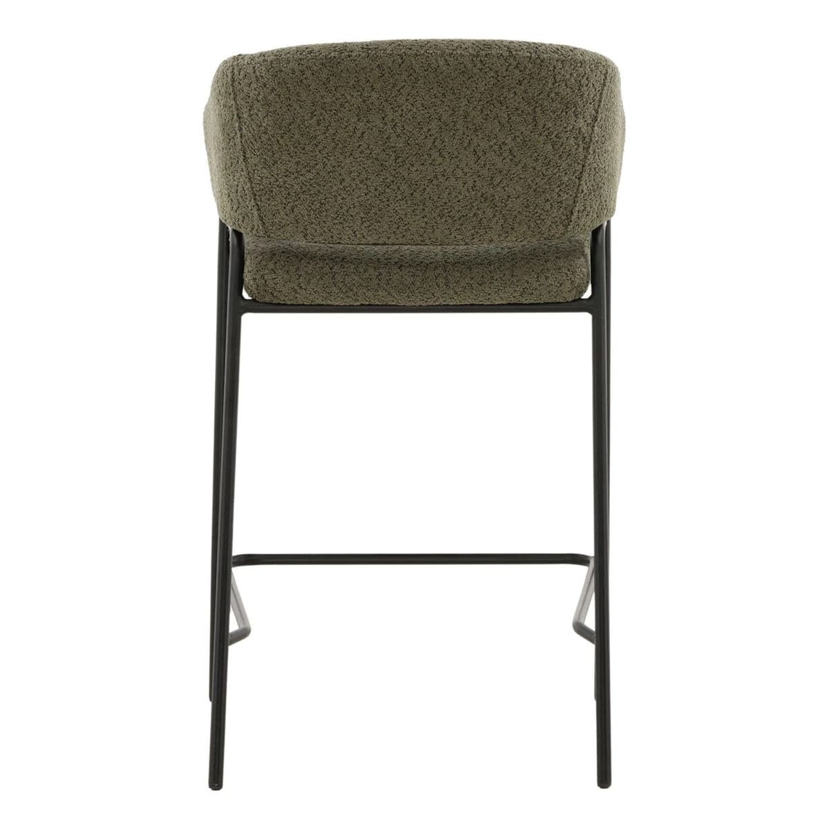 Boucle Olive Counter Stool - Thumbnail 5