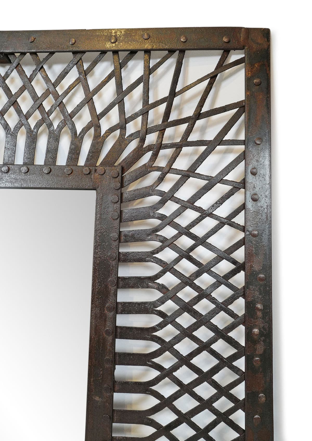Iron Weave Work Mirror - Thumbnail 5