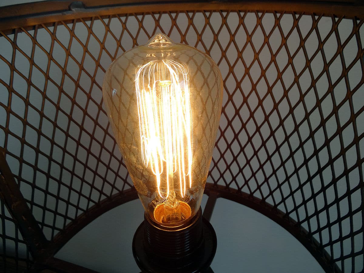 Iron Mesh Table Lamp - Thumbnail 5