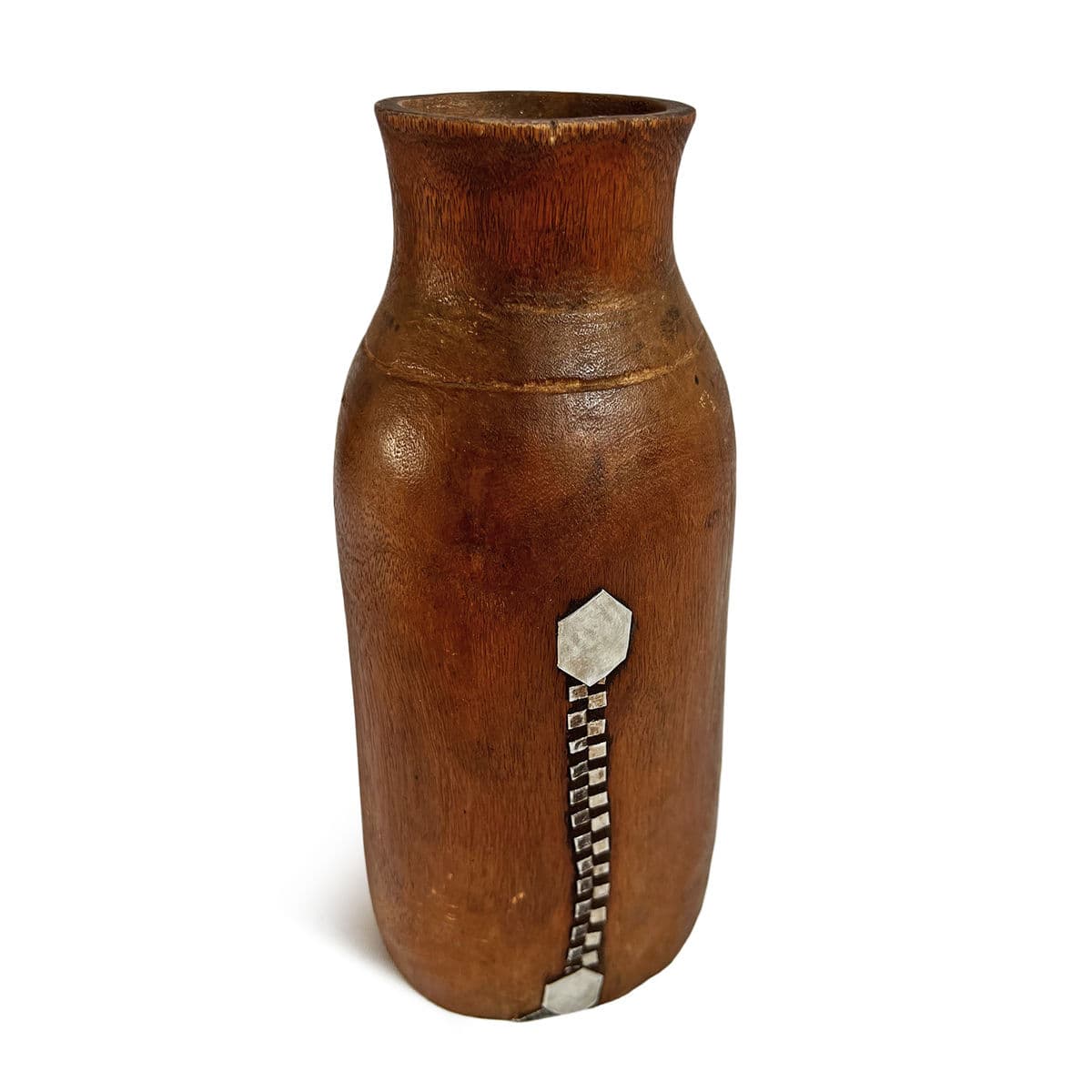 Vintage Tutsi Wood Pot - Thumbnail 5