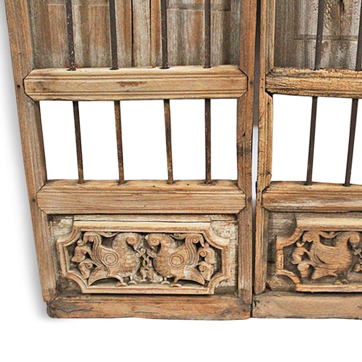 Antique Architectural Indian Window Facade - Thumbnail 5