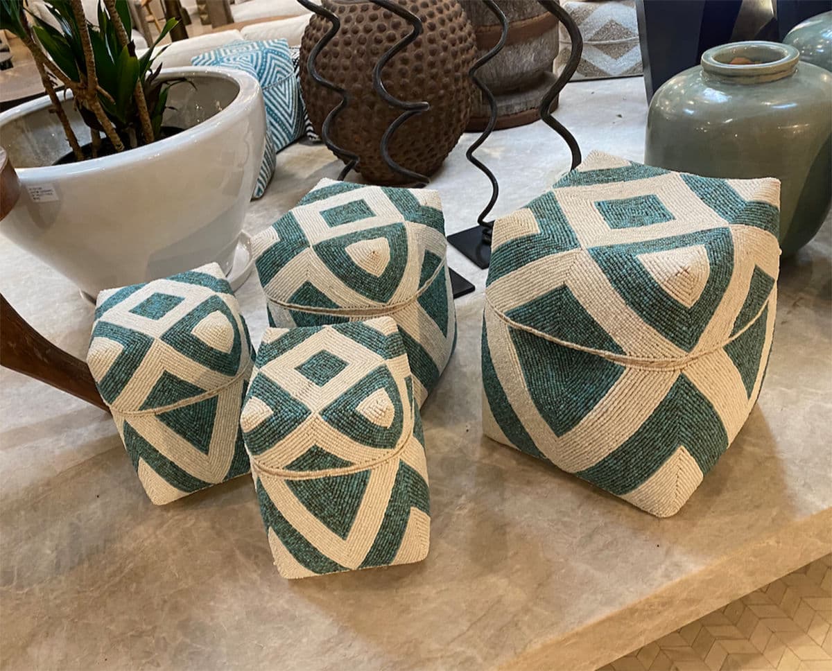 Bamboo Beaded Box Medium - Thumbnail 5