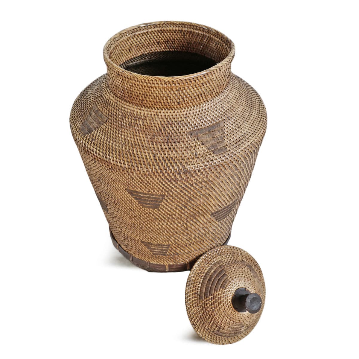 Tall Suma Basket w/Lid - Thumbnail 5