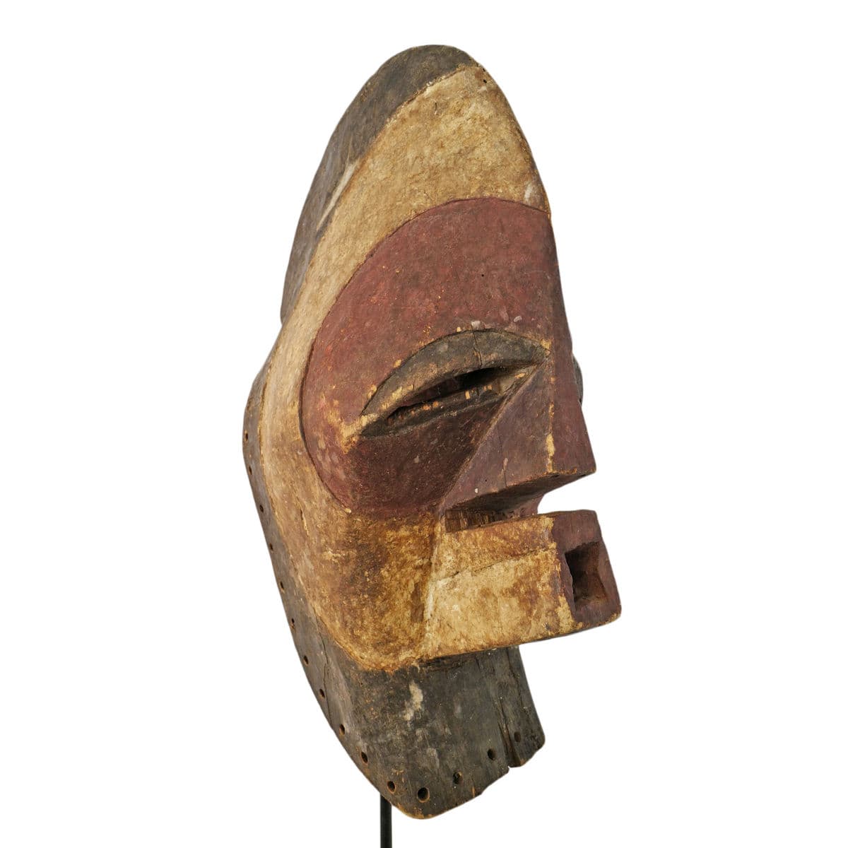 Old Kifwebe Mask on Stand - Thumbnail 5