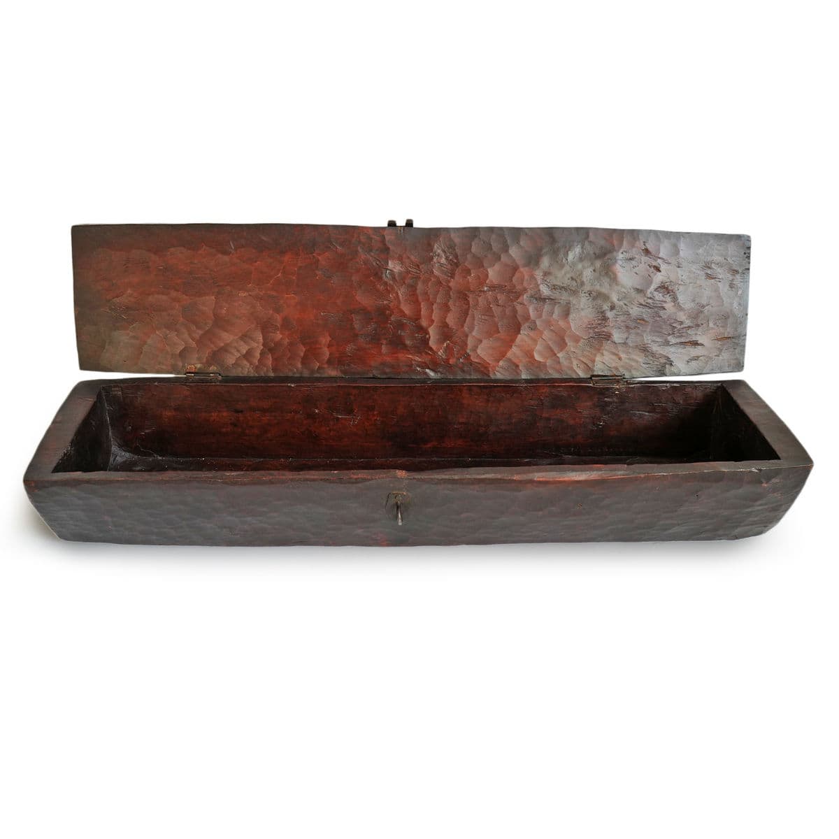 Old Ethiopian Wood Storage Box - Thumbnail 5