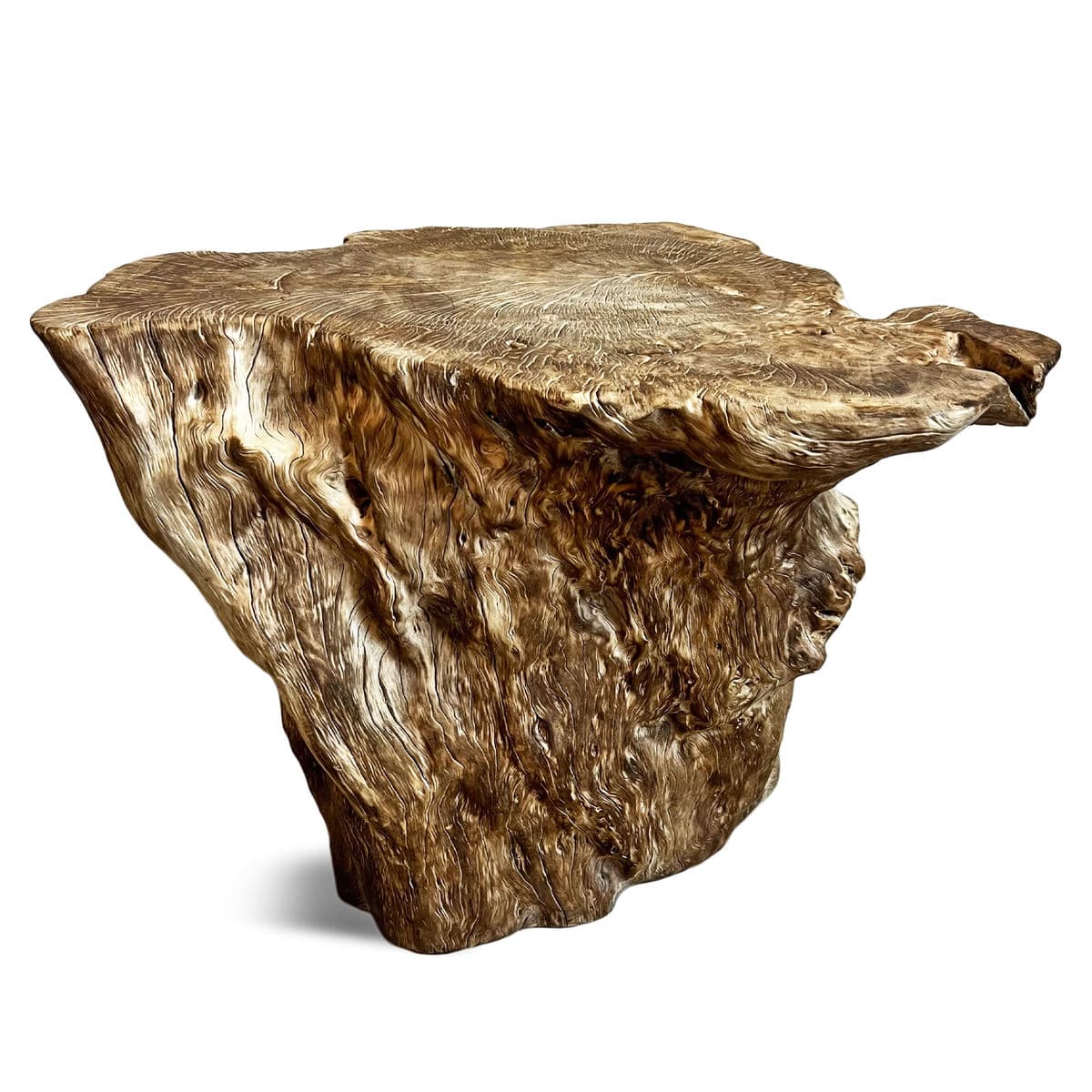 Burn Wash Lychee Stump Table - Thumbnail 5