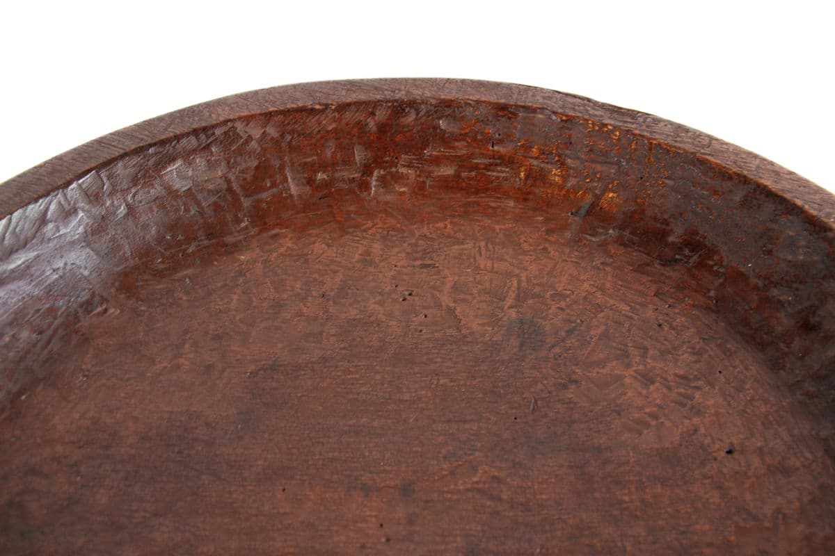 Antique Wood Sumatra Plate - Thumbnail 5